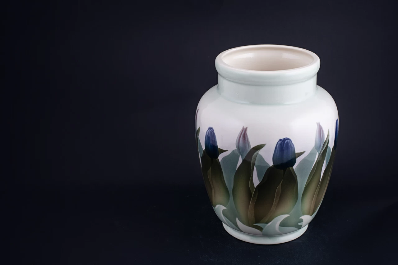 Ваза Тюльпанчики на форме Китайская малый размер арт 60.14334.00.2, 