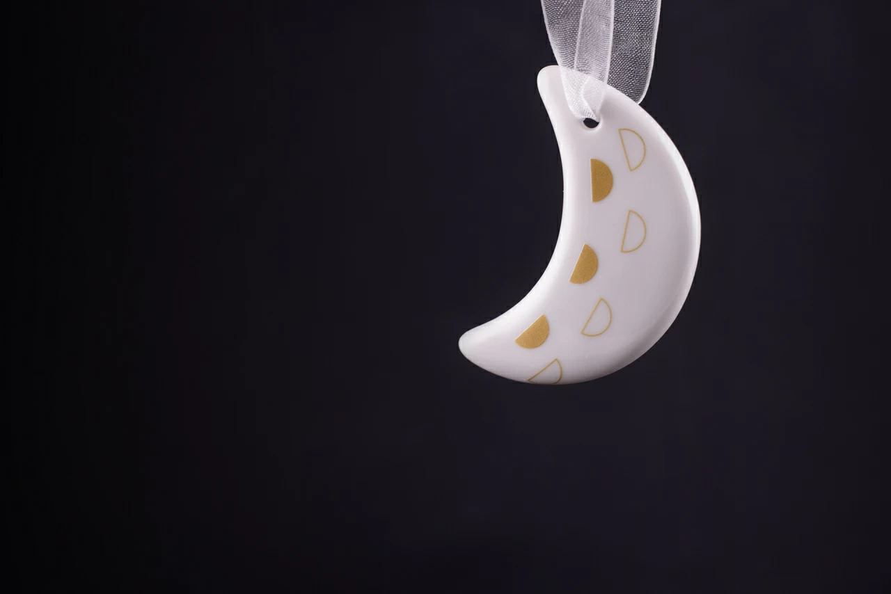 Елочная игрушка Месяц, Луна-парк, арт 60.16089.00.1, 