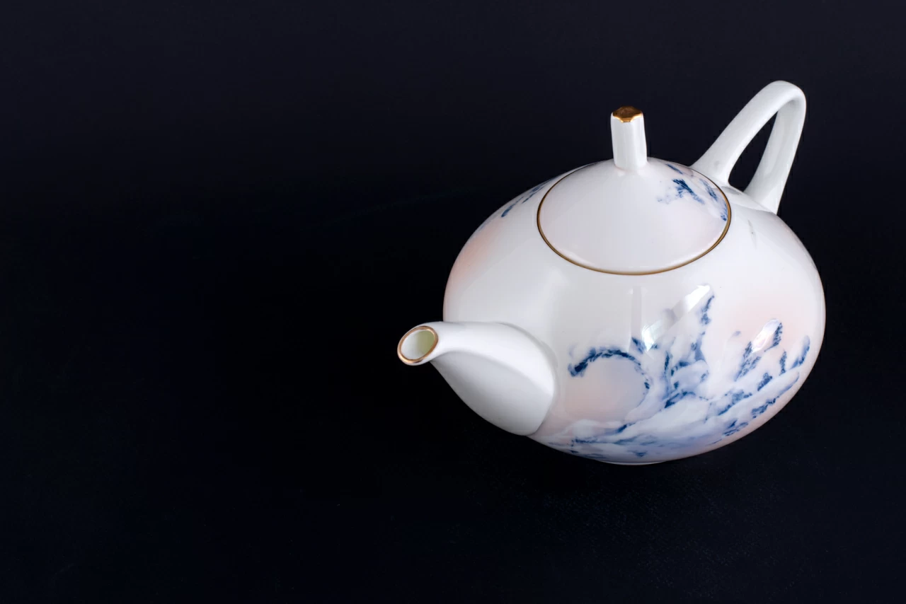 Чайник заварочный Морозное утро на форме Купольная, арт 40.03512.00.1, 