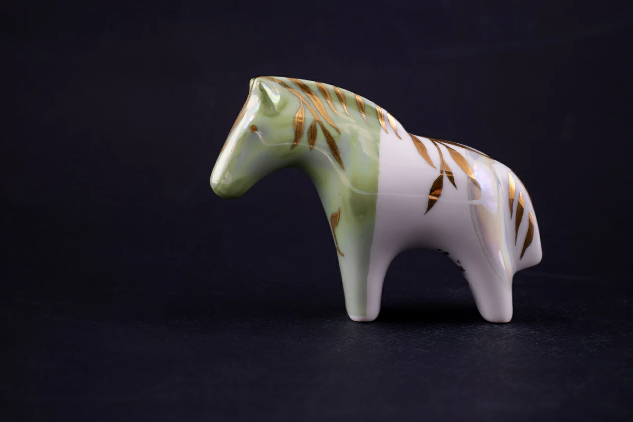 Скульптура Лошадка рисунок Карамель Яблочная, арт 62.21216.00.1, 