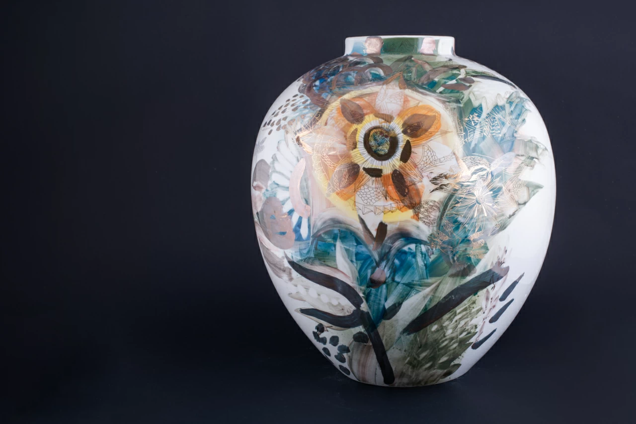 Ваза Ранняя весна на форме Круглая, арт. 60.15406.00.1, 