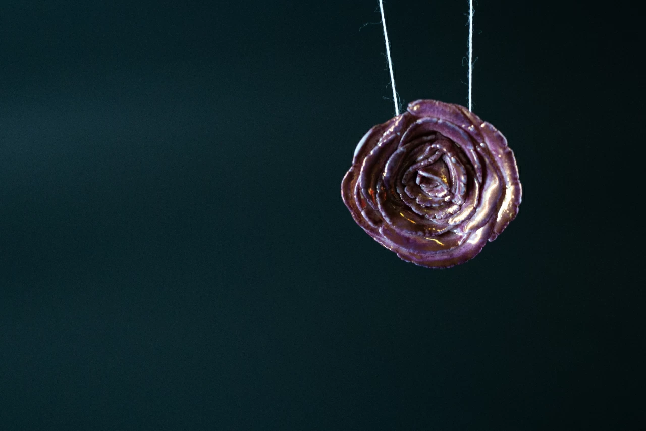 Подвеска Золотая Роза, арт 60.09500.00.1, 