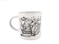 Кружка форма стандарт рисунок Мышь художник, арт. 80.97782.00.1