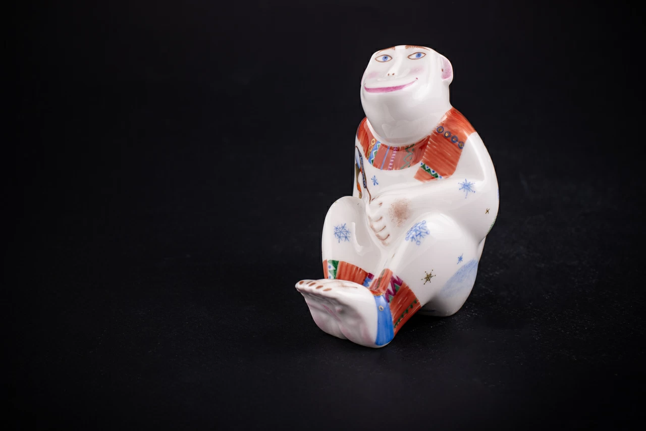 Скульптура Monkey, Снежные мечты арт 62.09276.00.1, 