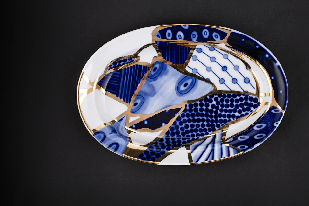 Блюдо Байкал 280 мм, на форме Молодежная, арт 60.14034.00.1, 