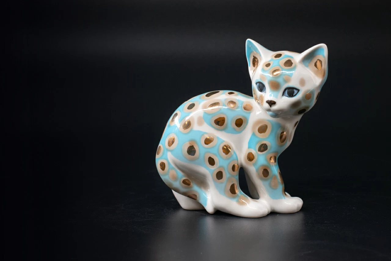 Скульптура Кошка Лео, арт 62.13625.00.1,  Скульптура Кошка Лео, арт 62.13625.00.1,