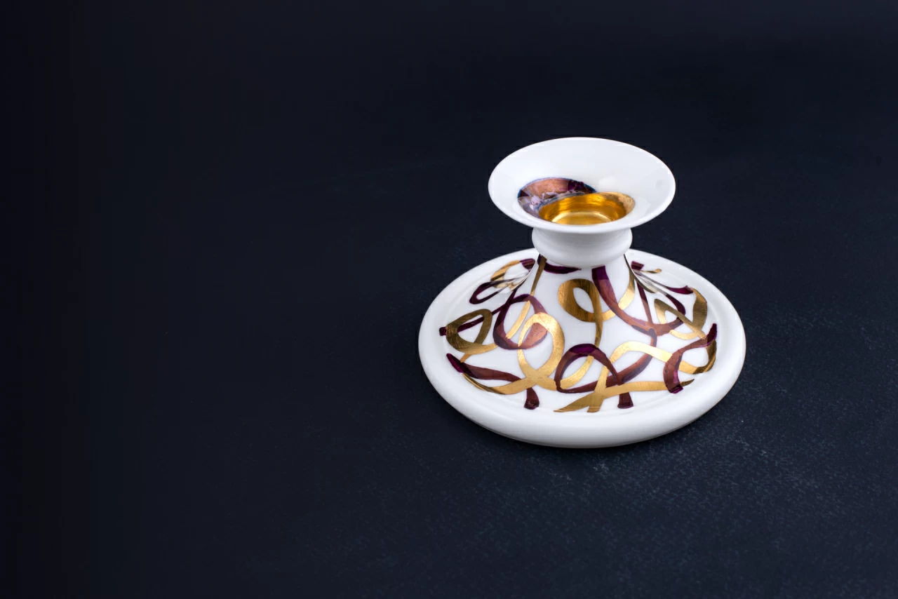 Подсвечник Праздник, на форме Классика, арт 60.01207.00.1,  Подсвечник Праздник, на форме Классика, арт 60.01207.00.1,