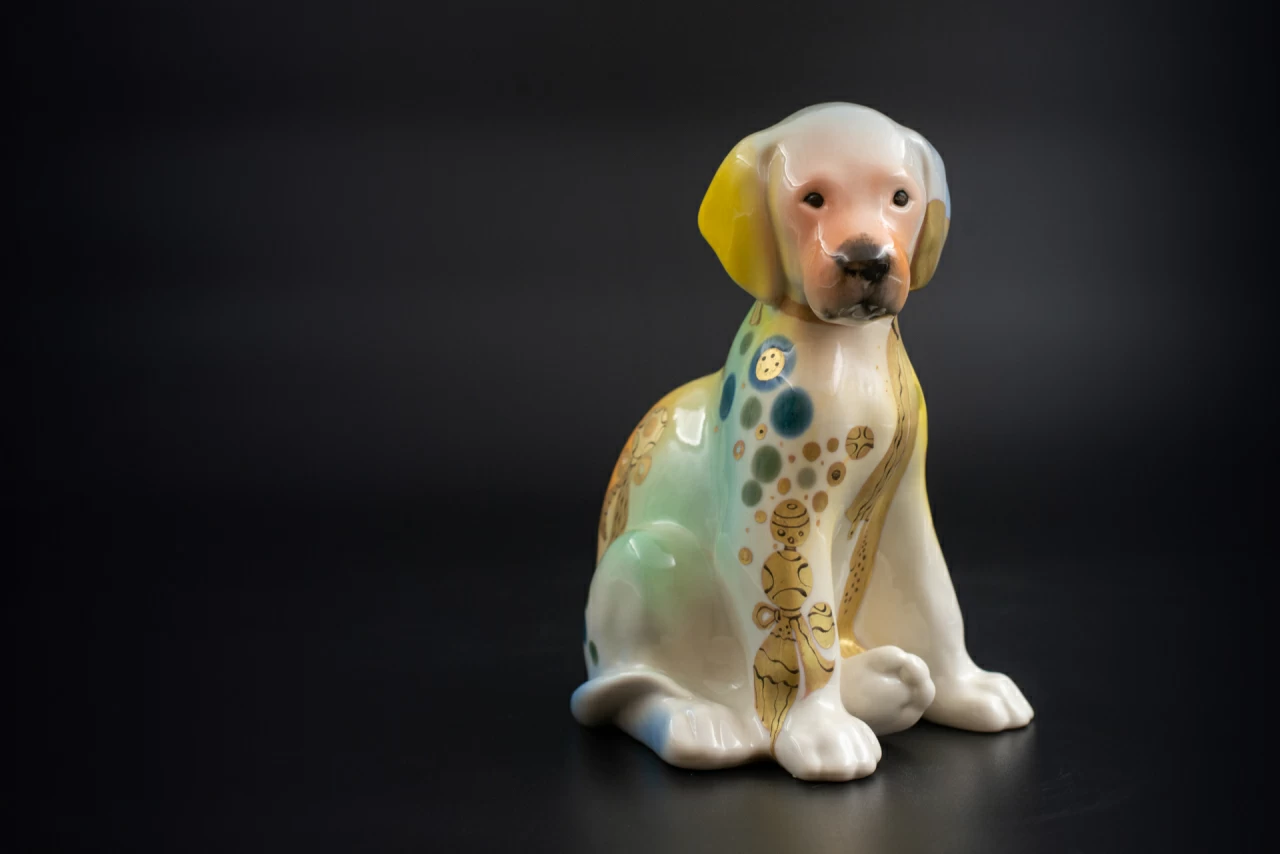 Скульптура Щенок Петр, арт 62.13458.00.1, 