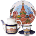 Москва и Петербург в фарфоре