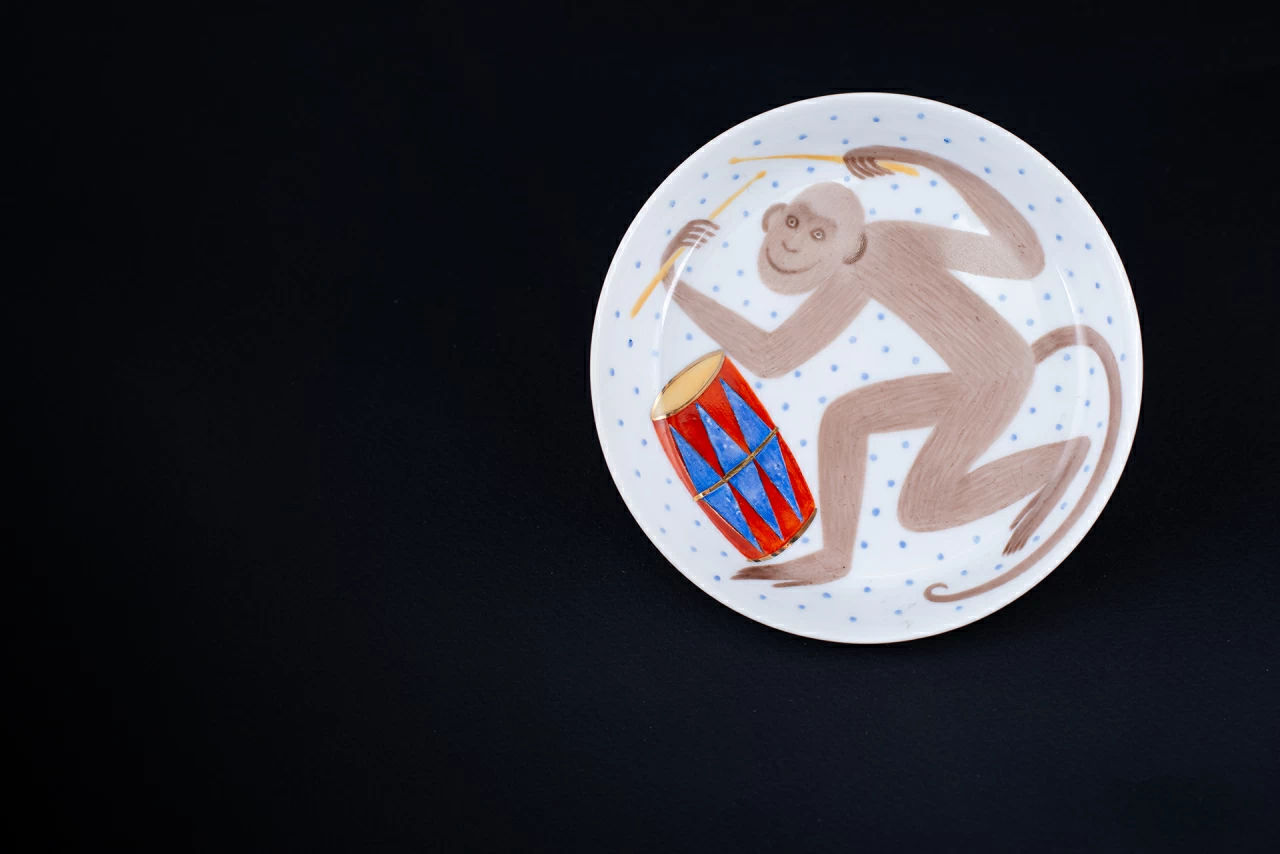 Тарелка декоративная Снежный джаз, на форме Европейская, арт 60.09098.00.1, 