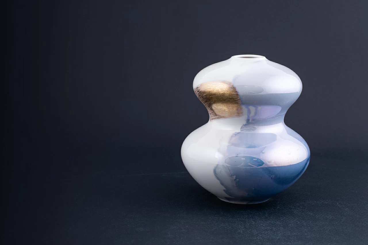 Ваза Атмосферные Явления на форме Тыква, арт 60.15874.00.1, 