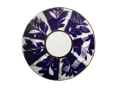 Тарелка мелкая 180 форма Тюльпан рисунок Зимний вечер арт. 80.00017.00.1 Тарелка мелкая 180 форма Тюльпан рисунок Зимний вечер арт. 80.00017.00.1