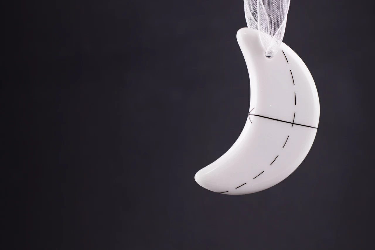 Елочная игрушка Месяц, Тайм, арт 60.16084.00.1, 