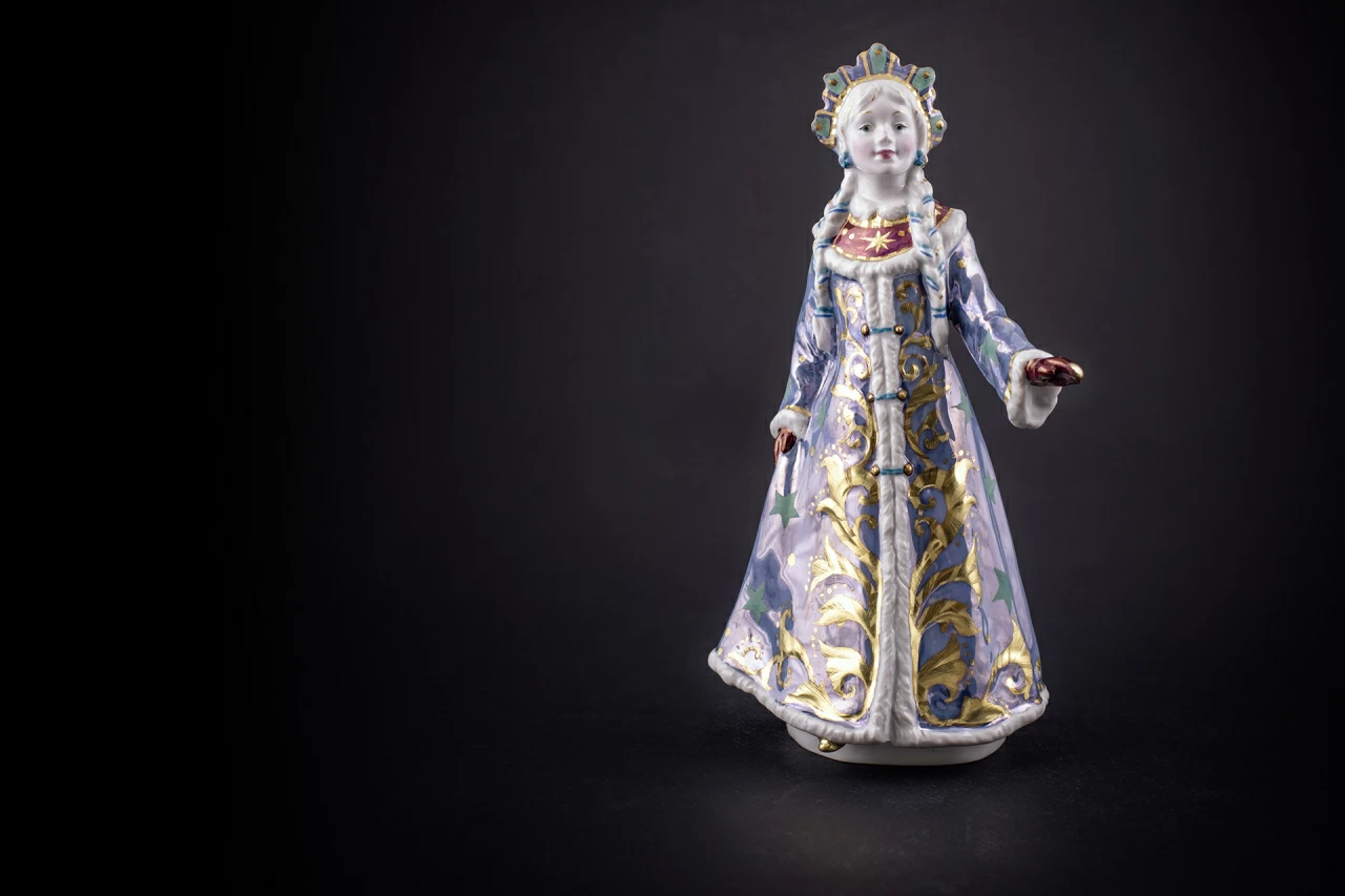 Скульптура Снегурочка Снежинка, арт 62.14571.00.1, 