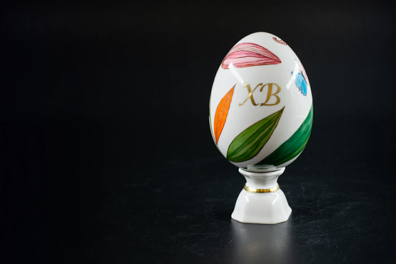 Яйцо пасхальное Цветы Пятница, арт 60.14904.00.1, 