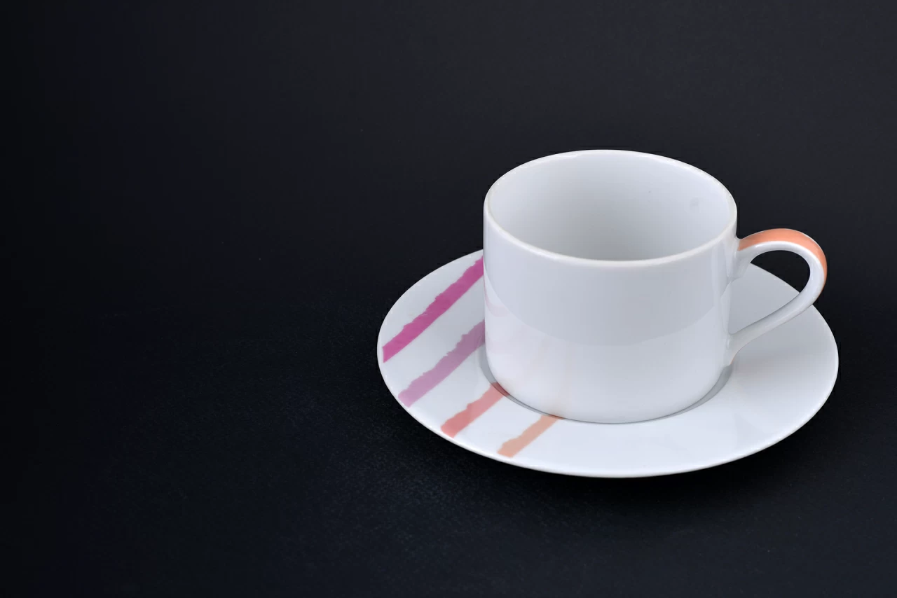 Чашка чайная Апрель, на форме Оптима, арт 60.13078.00.1, 