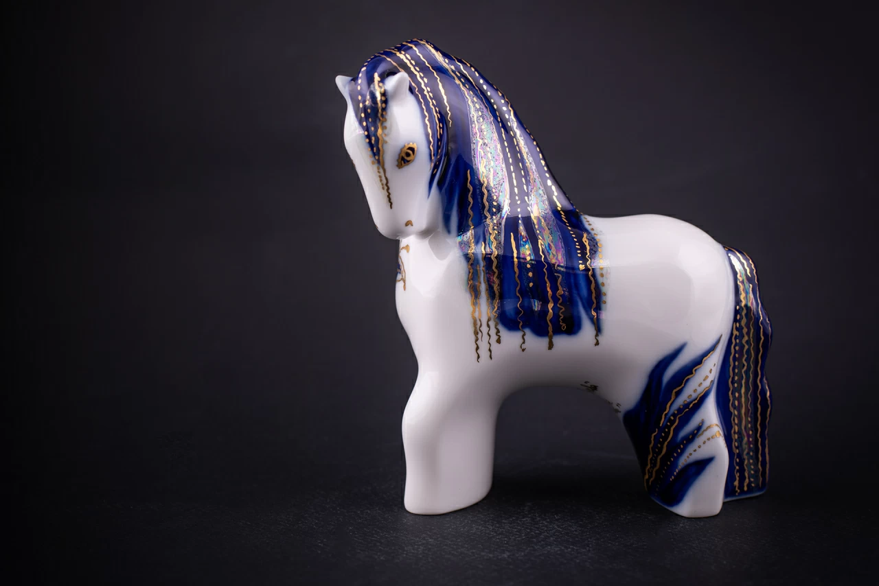 Скульптура Конь Шелковая грива, арт 62.21705.00.1, 