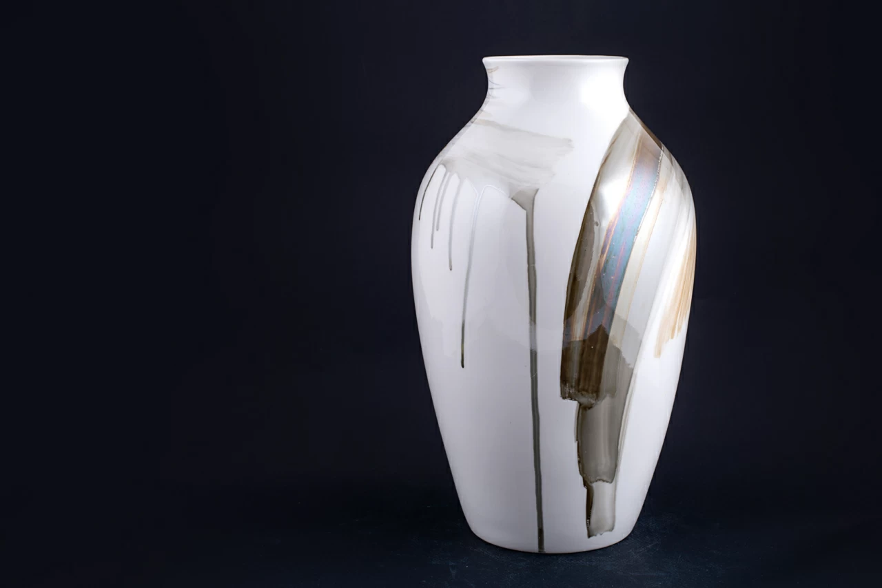 Ваза Февраль на форме Ламповая, арт 60.06443.00.1, 