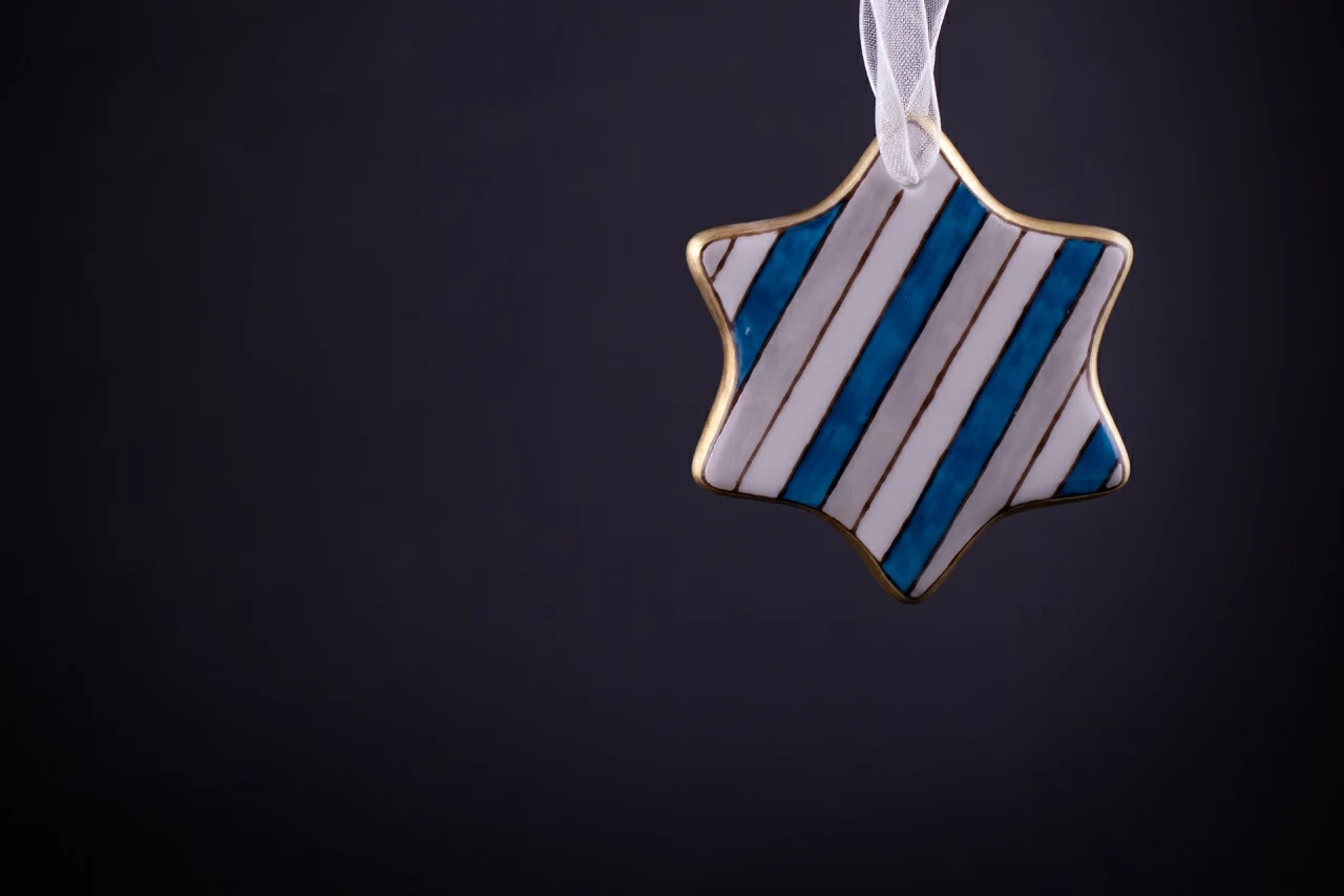 Елочная игрушка Звездочка, Зимний вечер, арт 60.07611.00.1,  Елочная игрушка Звездочка, Зимний вечер, арт 60.07611.00.1,