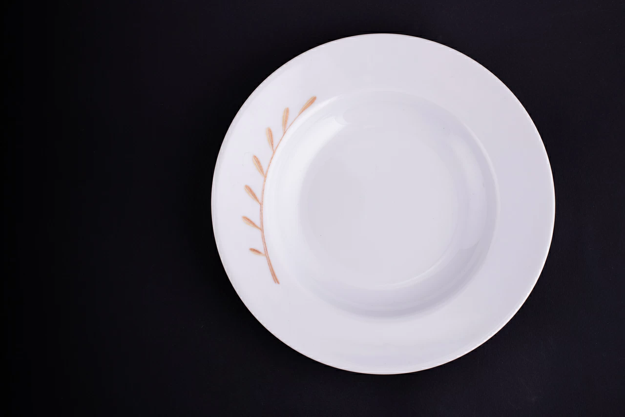 Тарелка глубокая 225 мм Сентябрь на форме Европейская, арт 70.02000.00.1,  Тарелка глубокая 225 мм Сентябрь на форме Европейская, арт 70.02000.00.1,