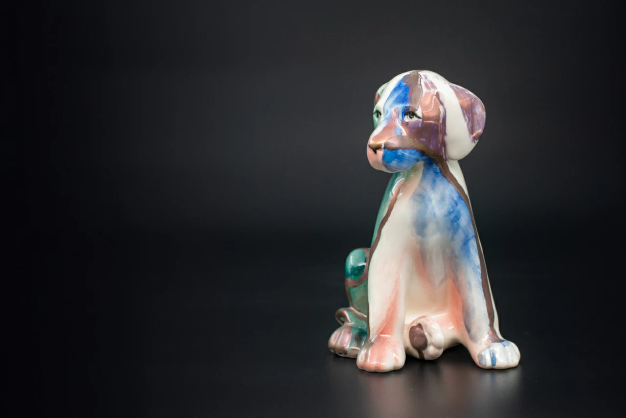 Скульптура Щенок Смелый, арт 62.11228.00.1,  Скульптура Щенок Смелый, арт 62.11228.00.1,