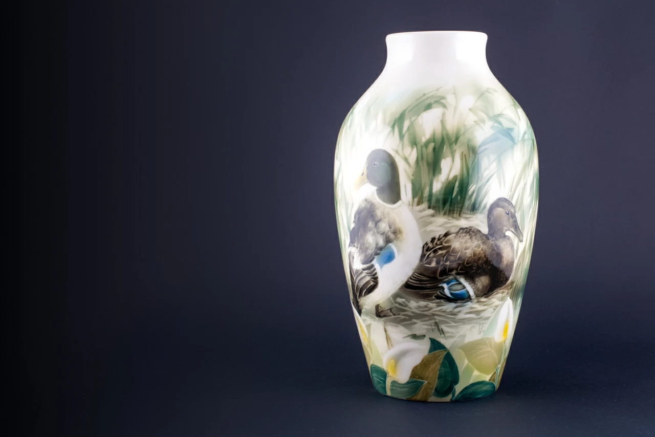 Ваза Полдень на форме Ламповая, арт 80.36220.00.1, 