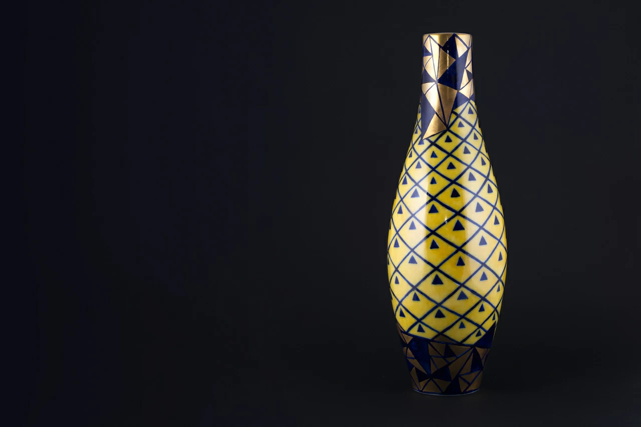 Ваза Ананасовый излом на форме  Высокая арт 60.14697.00.1, 