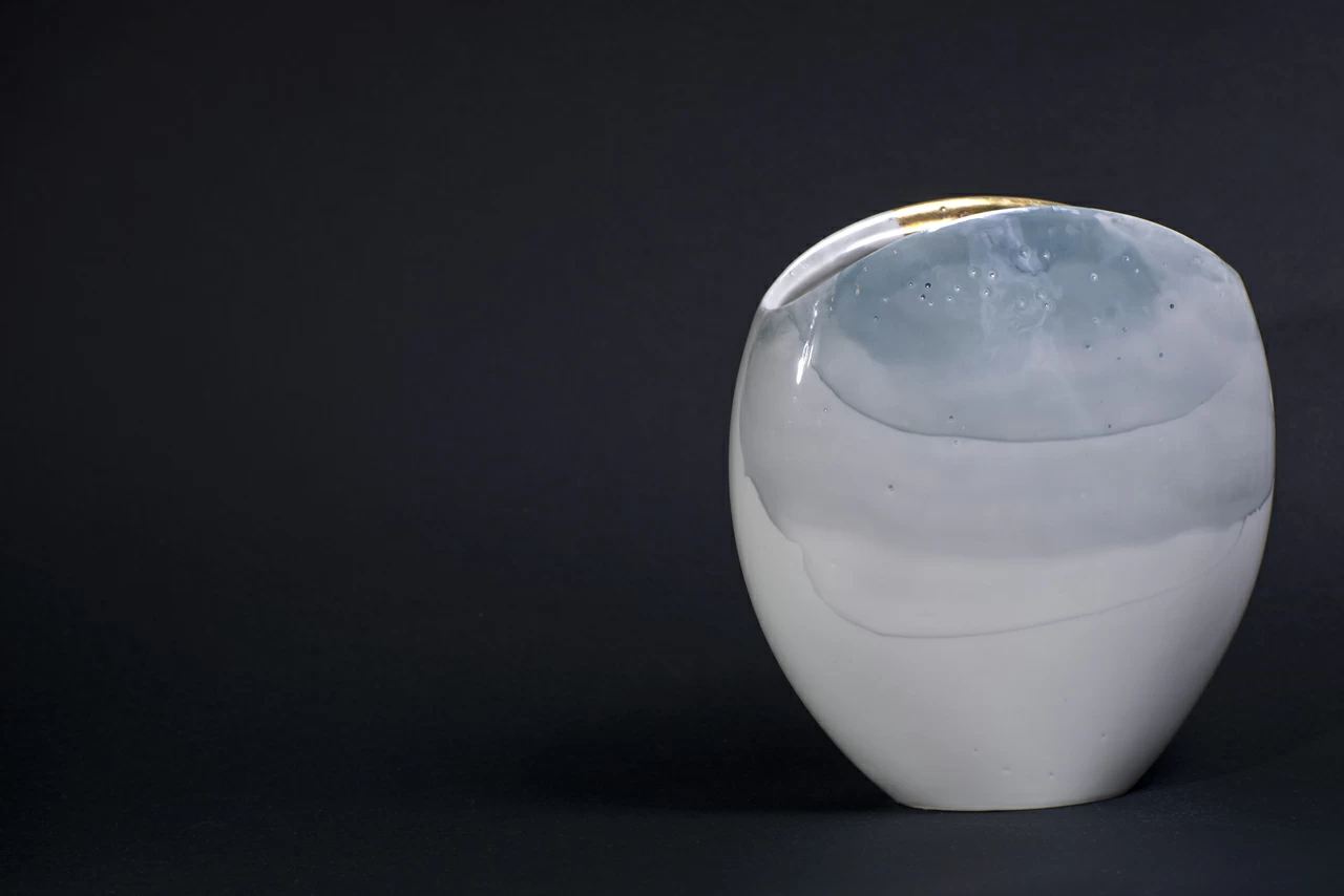 Ваза Туман на форме Вечерний цветок арт 60.15876.00.1, 