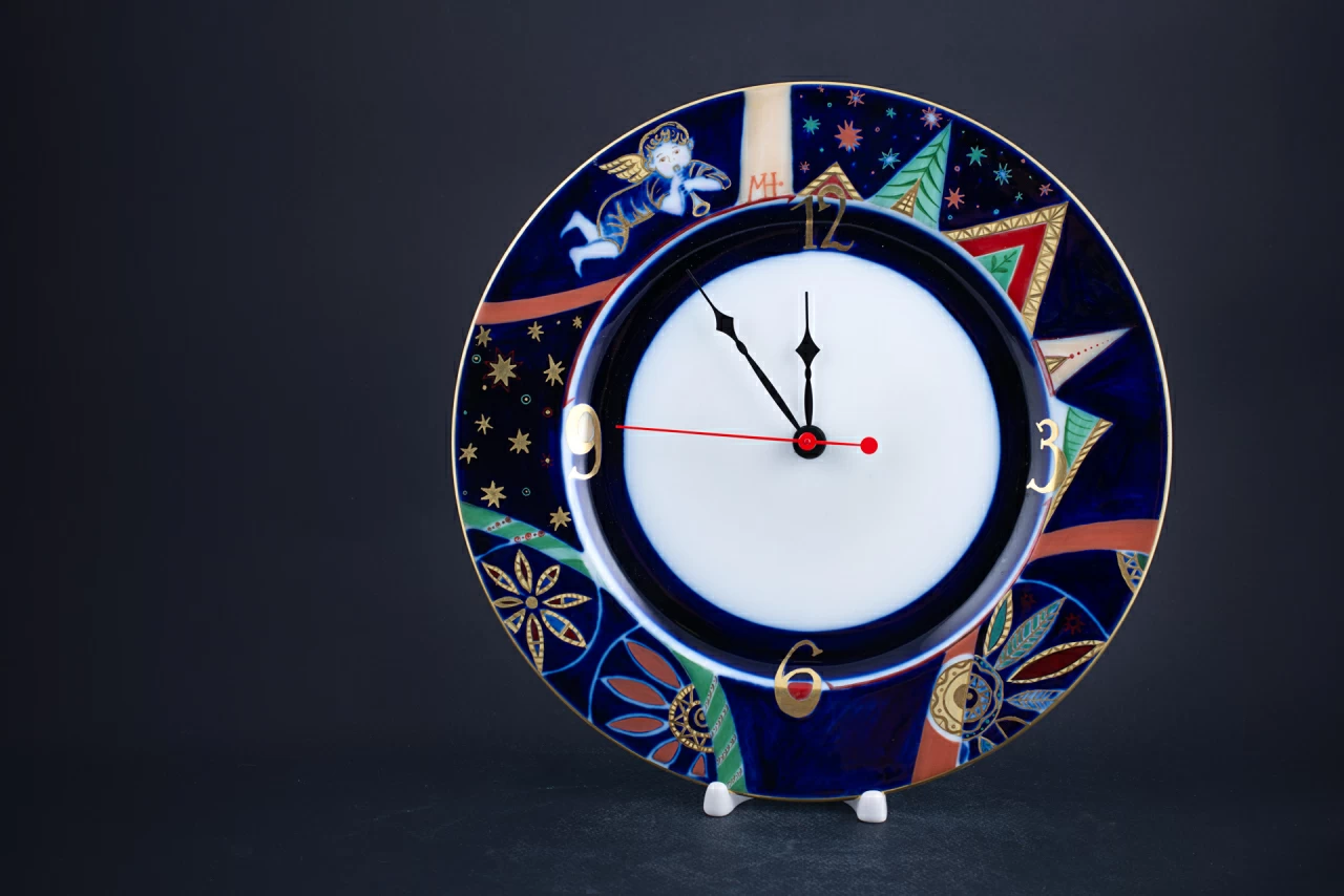 Часы Калейдоскоп на форме Mazarin, арт 60.08523.00.1,  Часы Калейдоскоп на форме Mazarin, арт 60.08523.00.1,