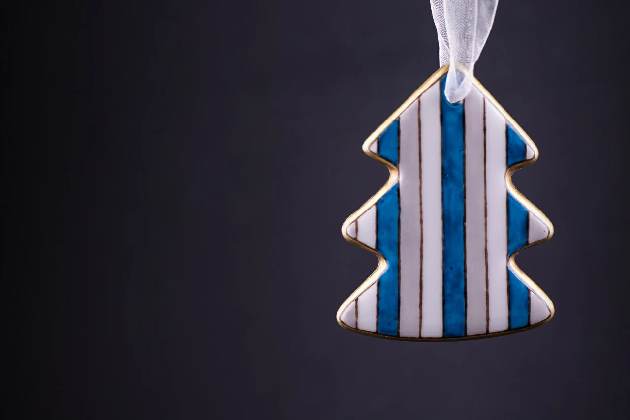 Елочная игрушка Елочка, Зимний вечер, арт 60.07614.00.1, 