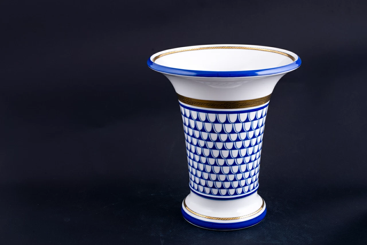 Ваза на форме Ампирная, Белое море 2, арт 60.10305.00.5, 