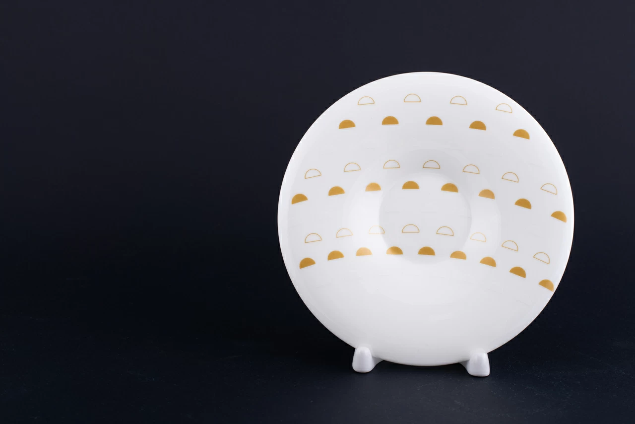 Блюдце Крем-брюле на форме Оливия, рисунок 2 арт 60.15932.00.1, 