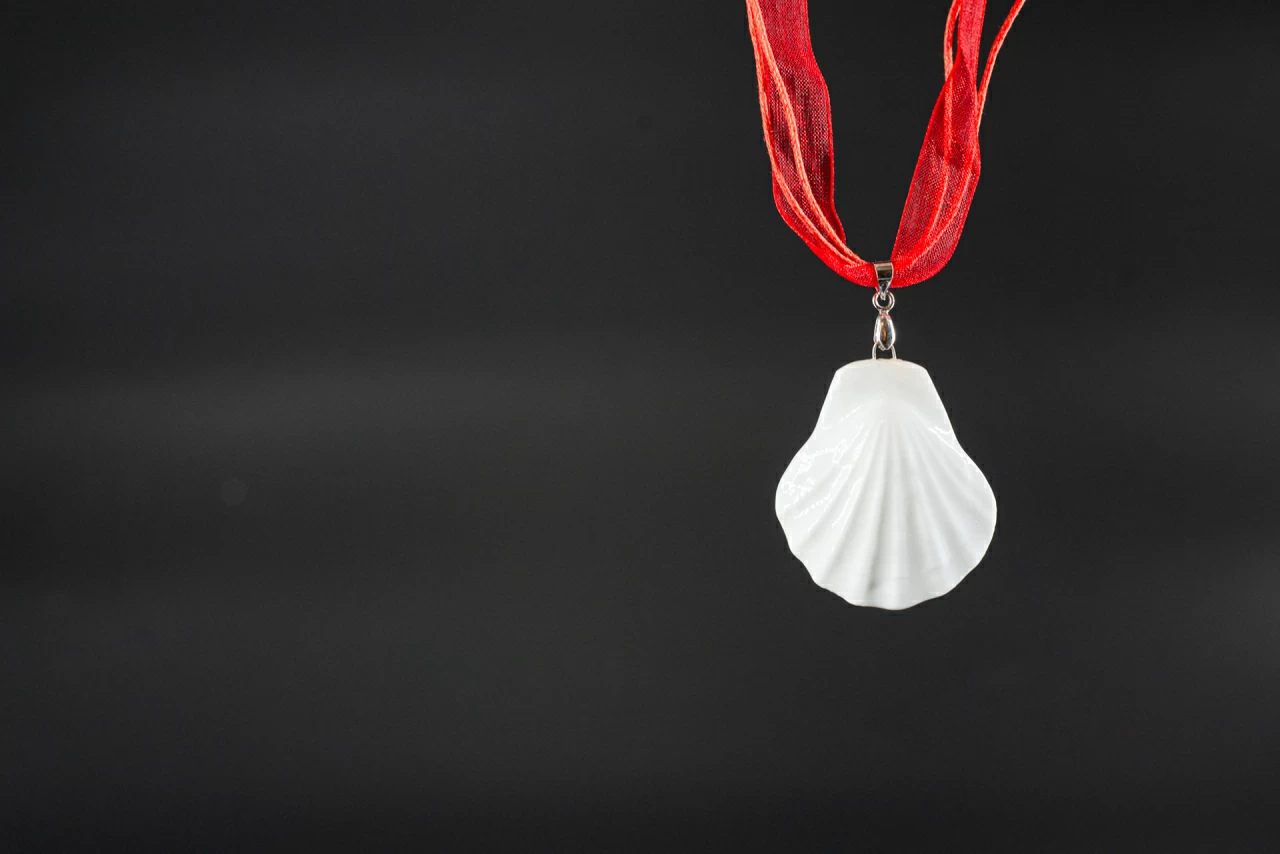 Подвеска Море, рисунок Белый, арт 60.09453.00.1,  Подвеска Море, рисунок Белый, арт 60.09453.00.1,