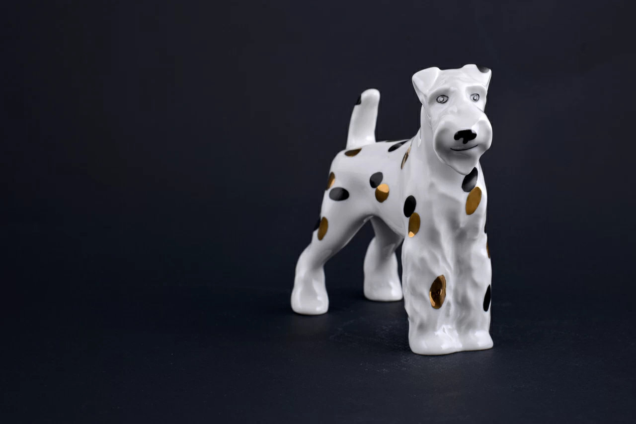 Скульптура Терьер Трезор, арт 62.13571.00.5,  Скульптура Терьер Трезор, арт 62.13571.00.5,