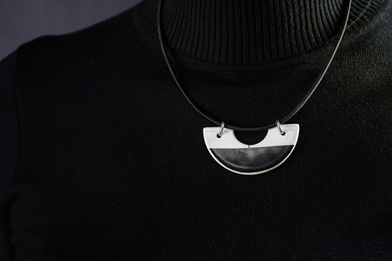 Подвеска Полукольцо, рисунок Time, арт 60.15842.00.1, 