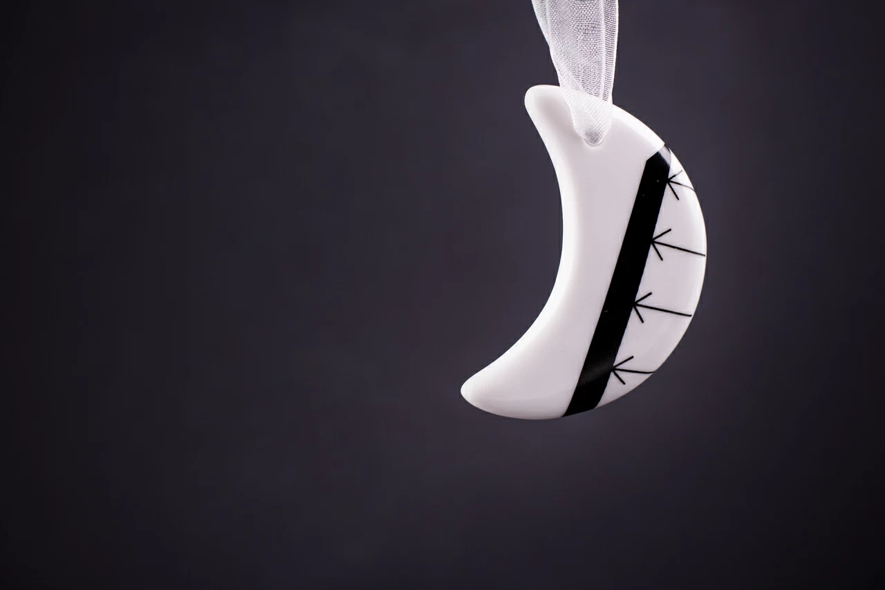 Елочная игрушка Месяц, Тайм, арт 60.16079.00.1, 