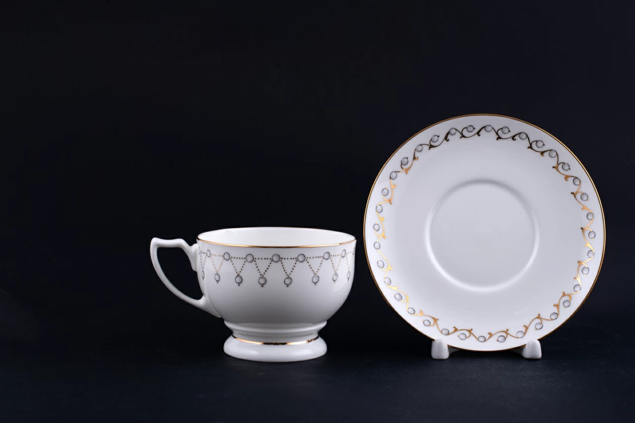 Блюдце Жемчужина на форме Билибина, арт 60.11216.00.1, 