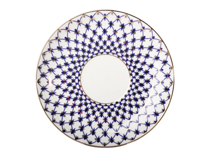 Сервиз чайный форма Купольная рисунок Кобальтовая сетка, 6 персон 14 предметов, арт. 81.21513.00.1, 