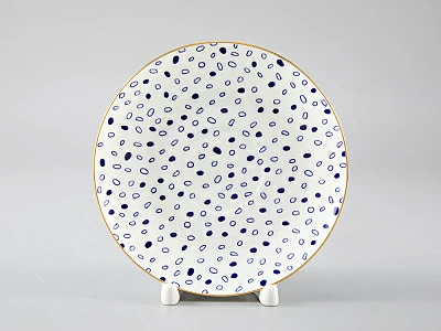 Чашка с блюдцем чайная форма Весенняя рисунок Glare арт. 81.28730.00.1