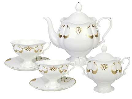 Сервиз чайный Наташа Фиона, 6 персон 20 предметов, арт. 81.20933.00.1