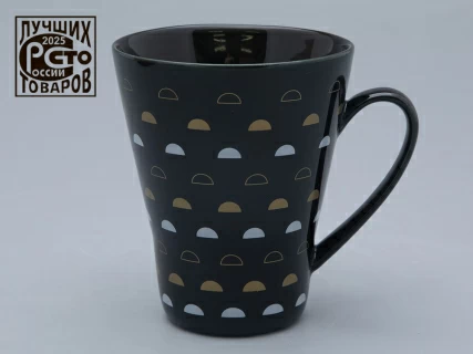 Бокал форма Колокол рисунок Балтийский берег 4, арт 80.45177.00.1, 