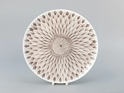 Блюдо круглое 310 мм форма Восточная рисунок Aloha Bungalow, арт. 80.40054.00.1 Блюдо круглое 310 мм форма Восточная рисунок Aloha Bungalow, арт. 80.40054.00.1