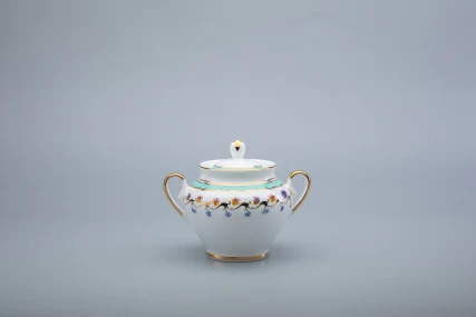 Сервиз чайный форма Весенняя 2 рисунок Улыбка флоры,  6 персон 20 предметов, арт. 81.30750.00.1, 