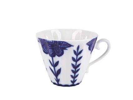 Чашка с блюдцем чайная форма Лучистая рисунок Флер, арт. 81.28663.00.1, 