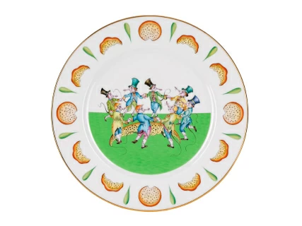 Сервиз столовый форма Европейская -2 рисунок Крысята-воришки, 2 персоны 9 предметов арт. 81.28018.00.1, 