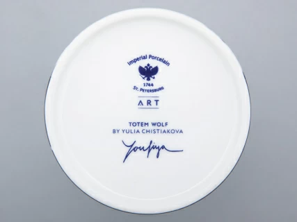 Свеча ароматическая в подарочной упаковке, рисунок Тотем. Волк аромат Тиковое дерево арт. 81.31596.00.1, 