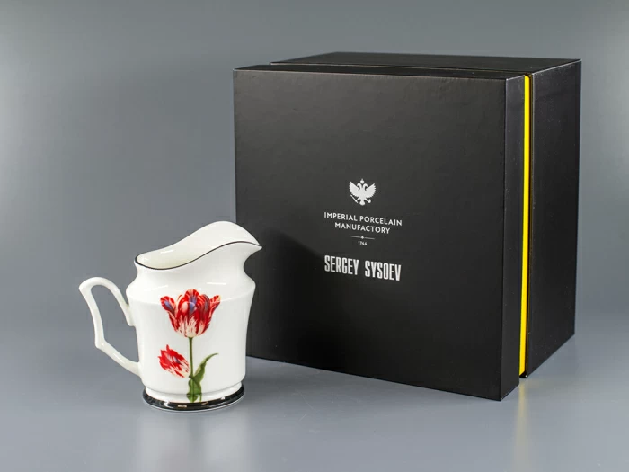 Подарочный набор сливочник форма Юлия рисунок Сысоев. Волшебный сад, арт. 81.30909.00.1, 