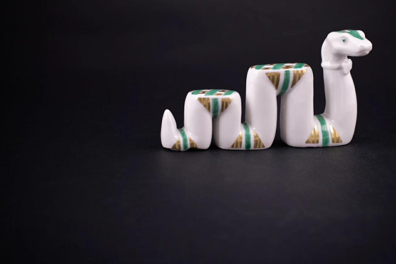 Скульптура Змей Меандр, рисунок Квилт, арт 62.06025.00.1, 