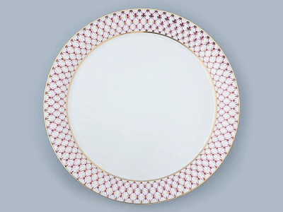 Сервиз столовый на 6 персон 24 предмета форма Юлиана рисунок Сетка-блюз 2, арт. 81.32450.00.1