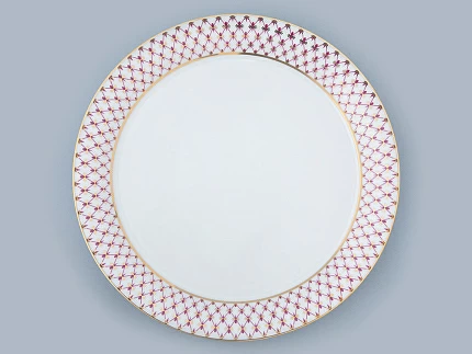 Сервиз столовый на 6 персон 24 предмета форма Юлиана рисунок Сетка-блюз 2, арт. 81.32450.00.1